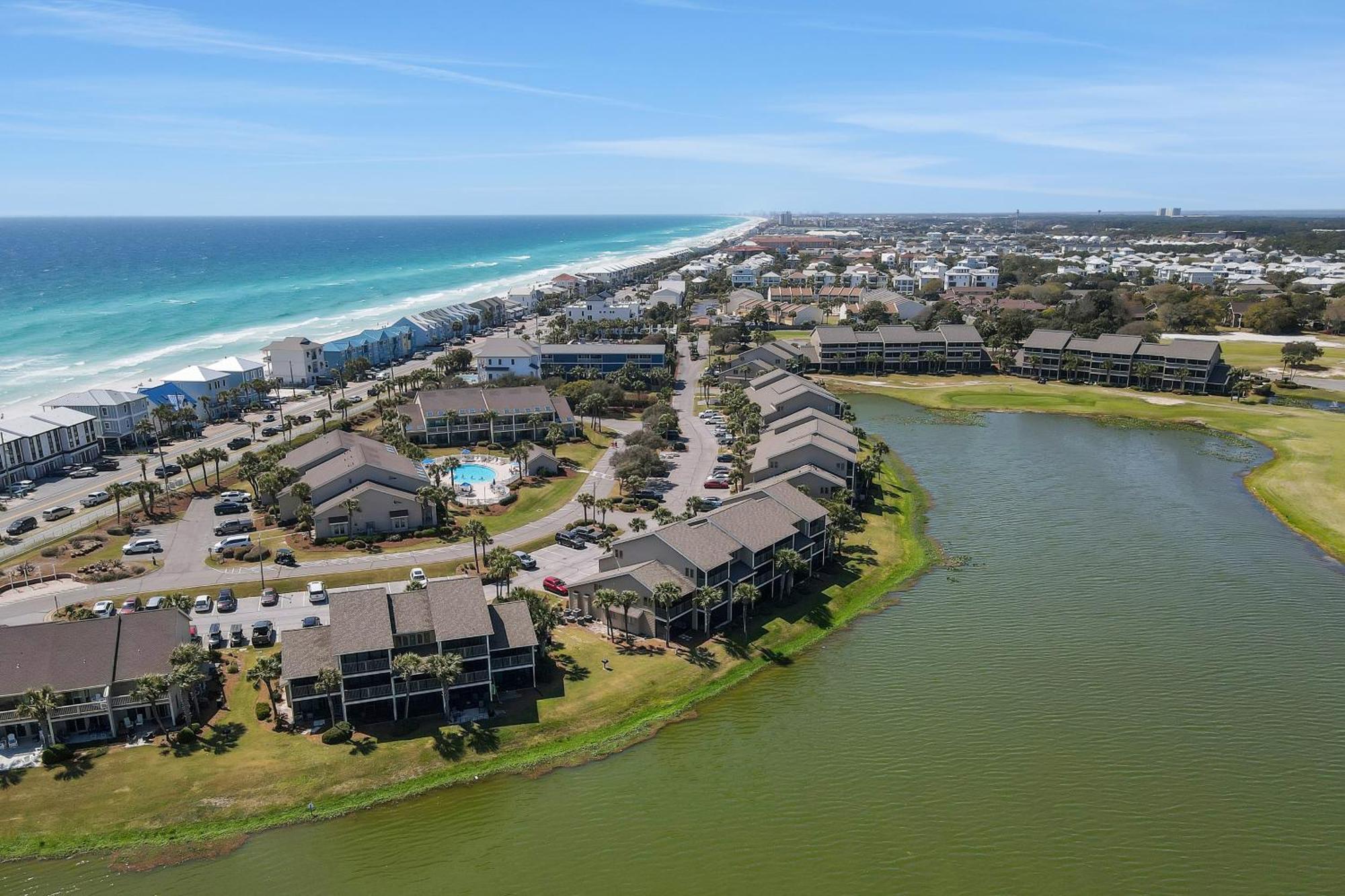 Seascape Lakefront Villas 216 德斯廷 外观 照片