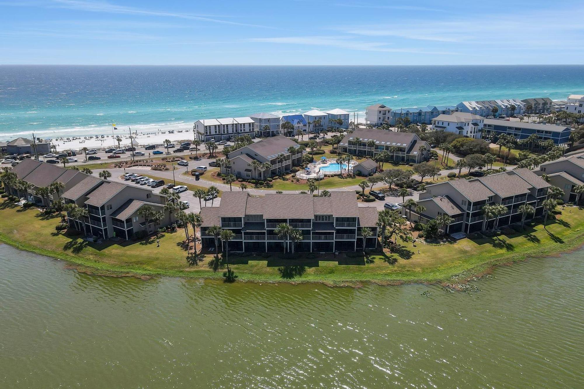 Seascape Lakefront Villas 216 德斯廷 外观 照片
