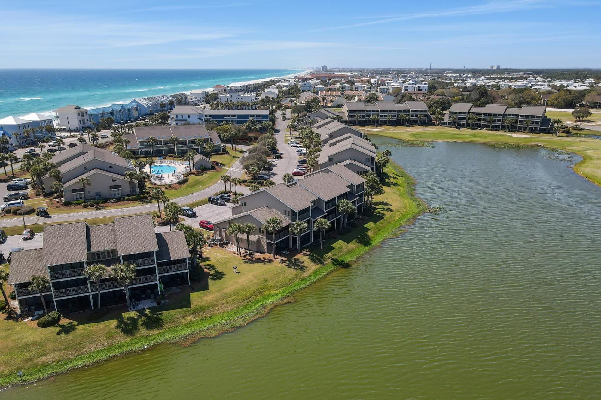 Seascape Lakefront Villas 216 德斯廷 外观 照片