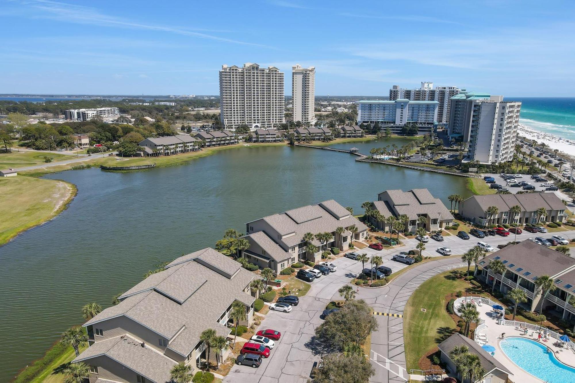 Seascape Lakefront Villas 216 德斯廷 外观 照片